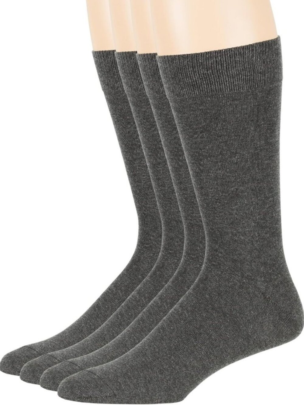Men's Cotton Crew Socks - 6 Pairs, Comfortable Work & Business Essentials, Great